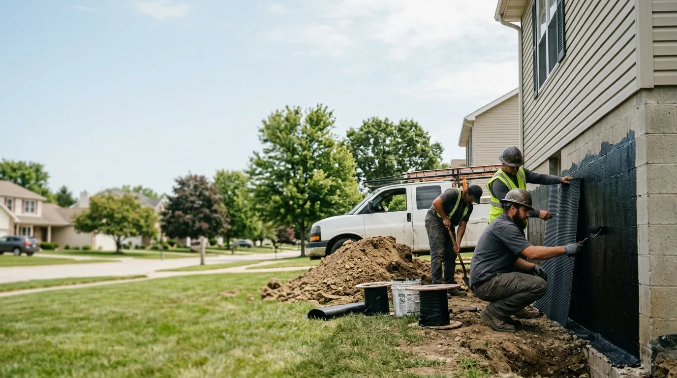 Basement Waterproofing in Fairbury, IL near me